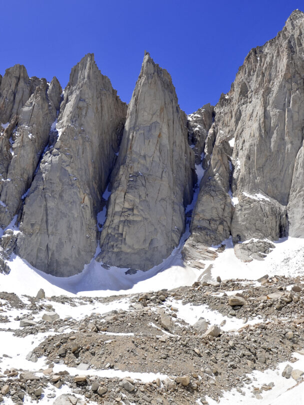 High Sierra climbing