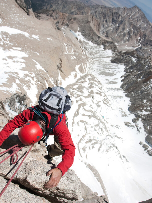High Sierra climbing