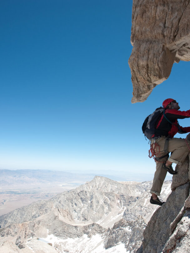 High Sierra climbing