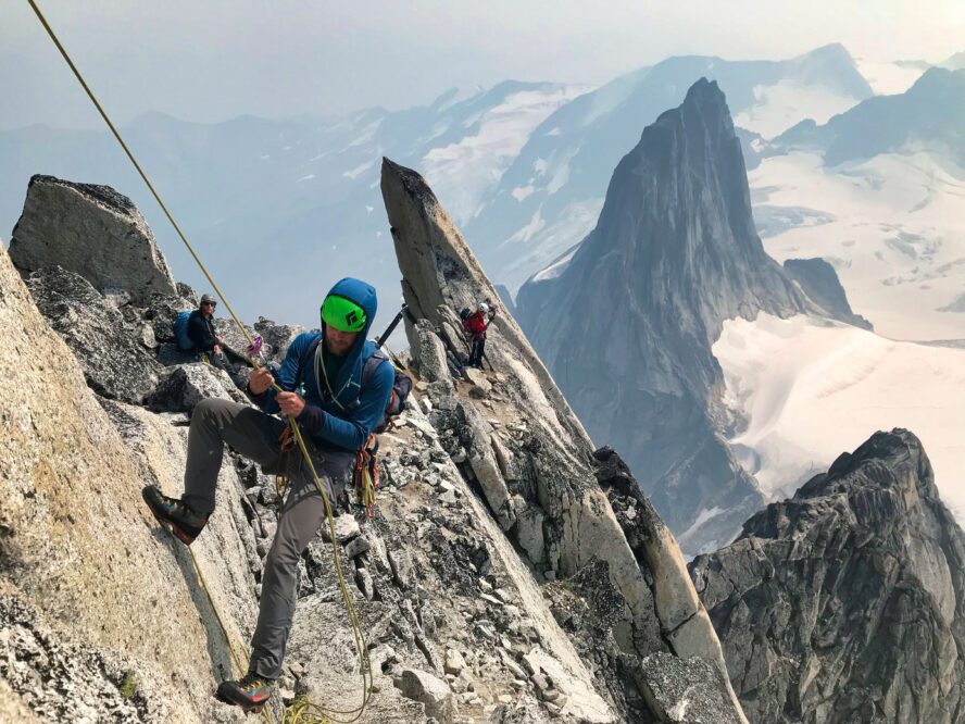 Bugaboos rock climbing