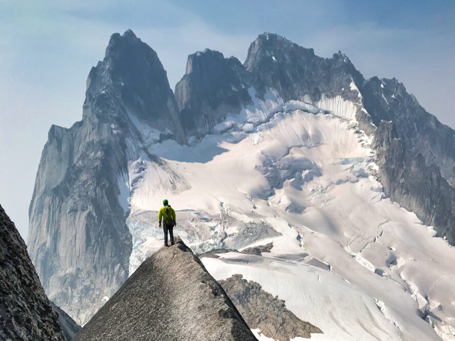 Bugaboos rock climbing