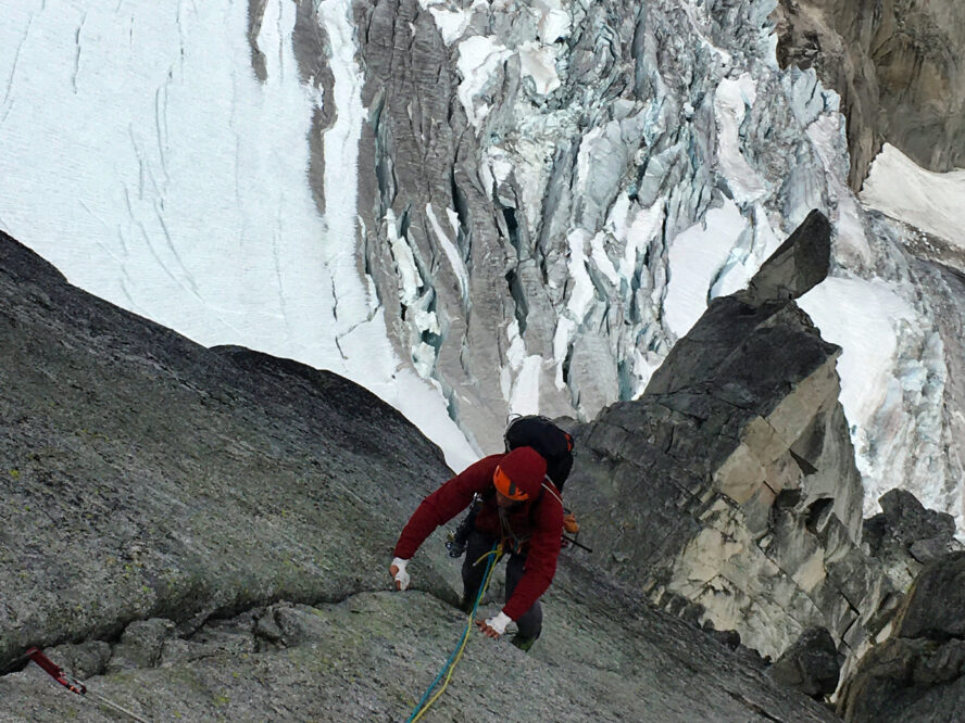 Bugaboos rock climbing