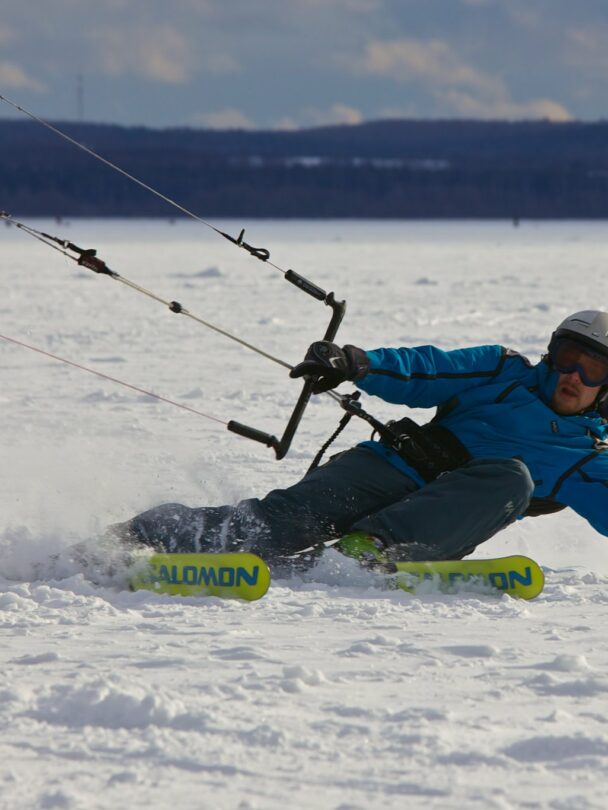 New York Snowkiting
