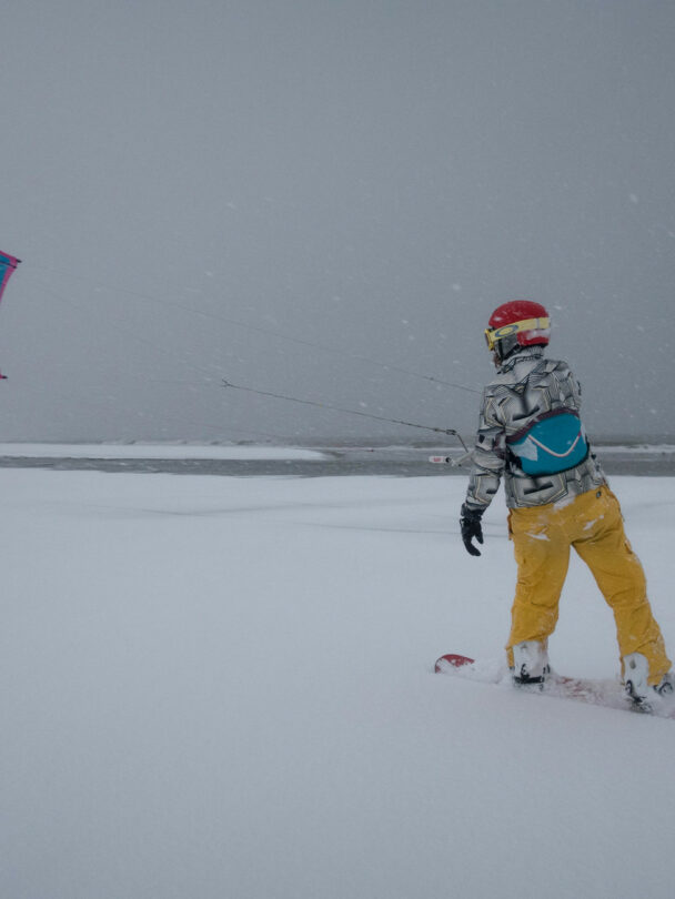 New York Snowkiting