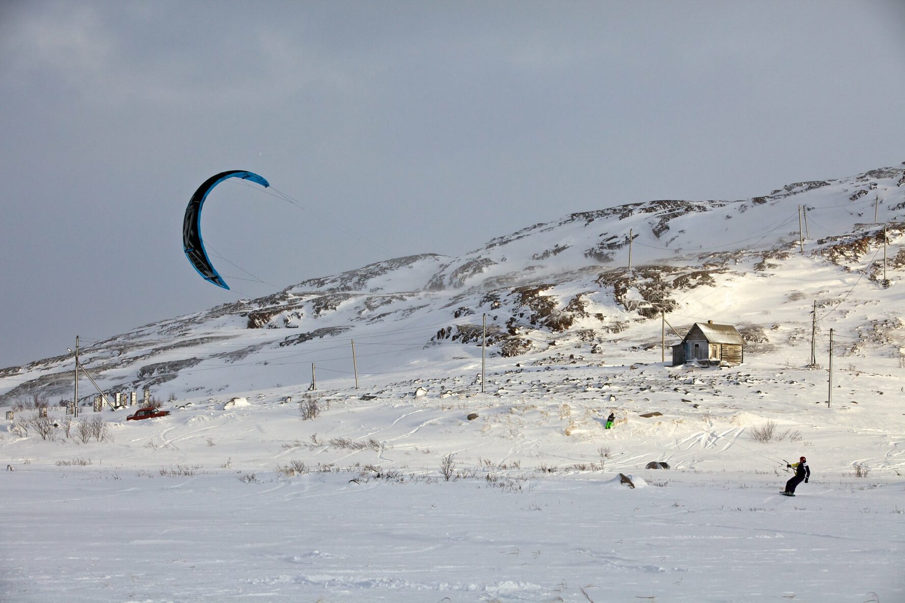 New York Snowkiting