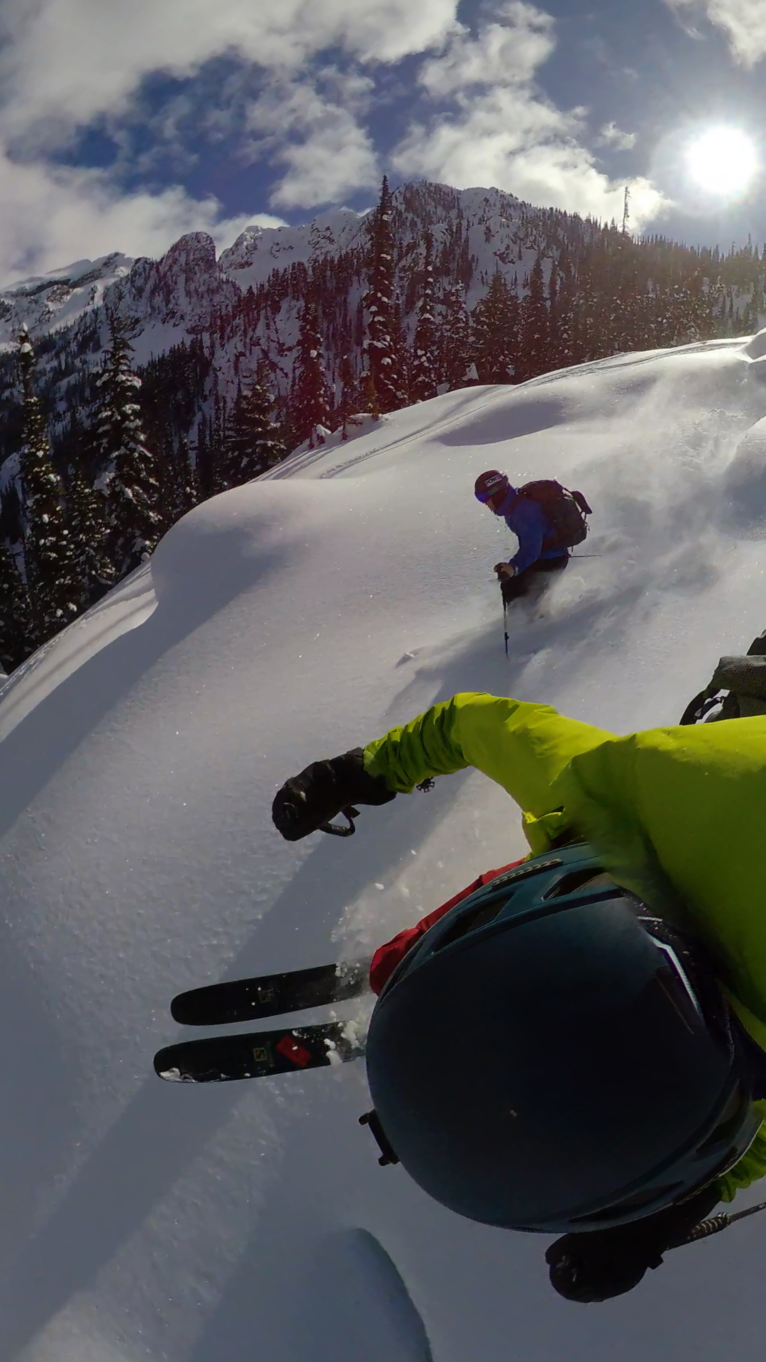Revelstoke backcountry skiing