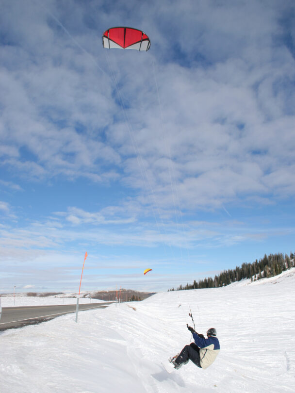 Salt Lake City Snowkiting