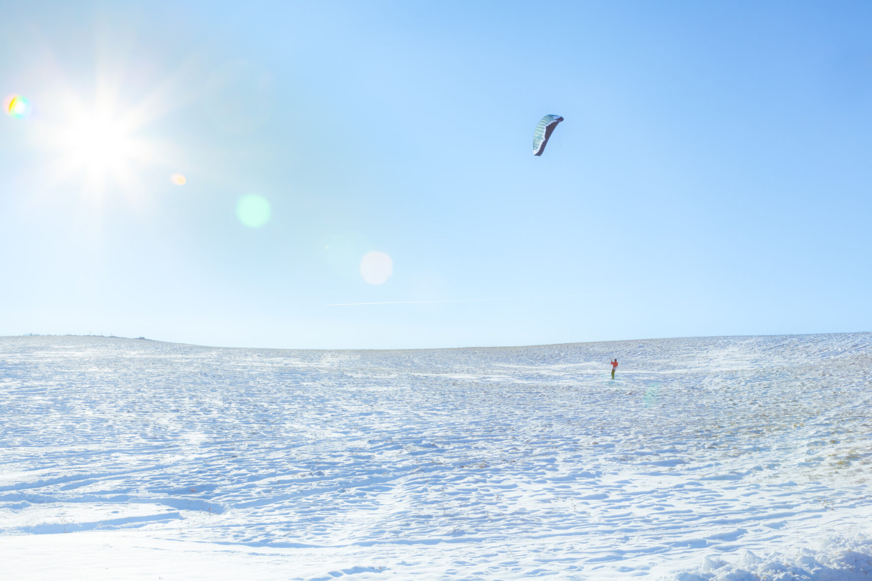 Salt Lake City Snowkiting
