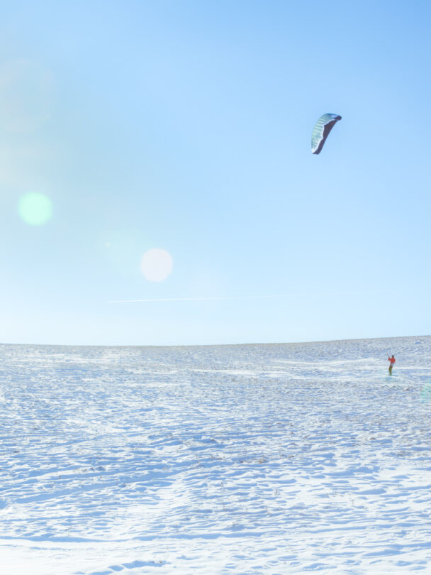 Salt Lake City Snowkiting