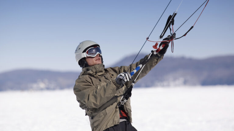 Salt Lake City Snowkiting