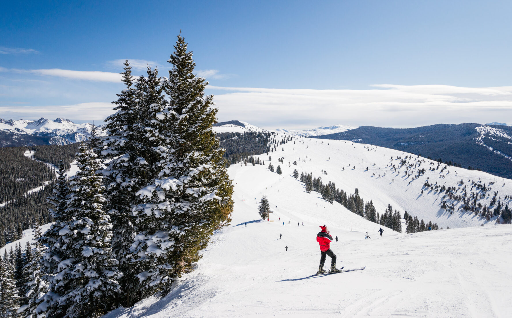 Vail Pass backcountry skiing