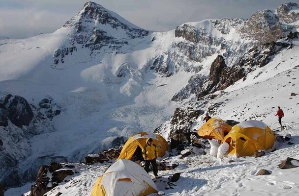 Aconcagua Polish Glacier Route Climbing
