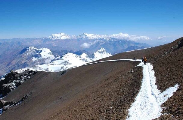 Aconcagua Polish Glacier Route Climbing