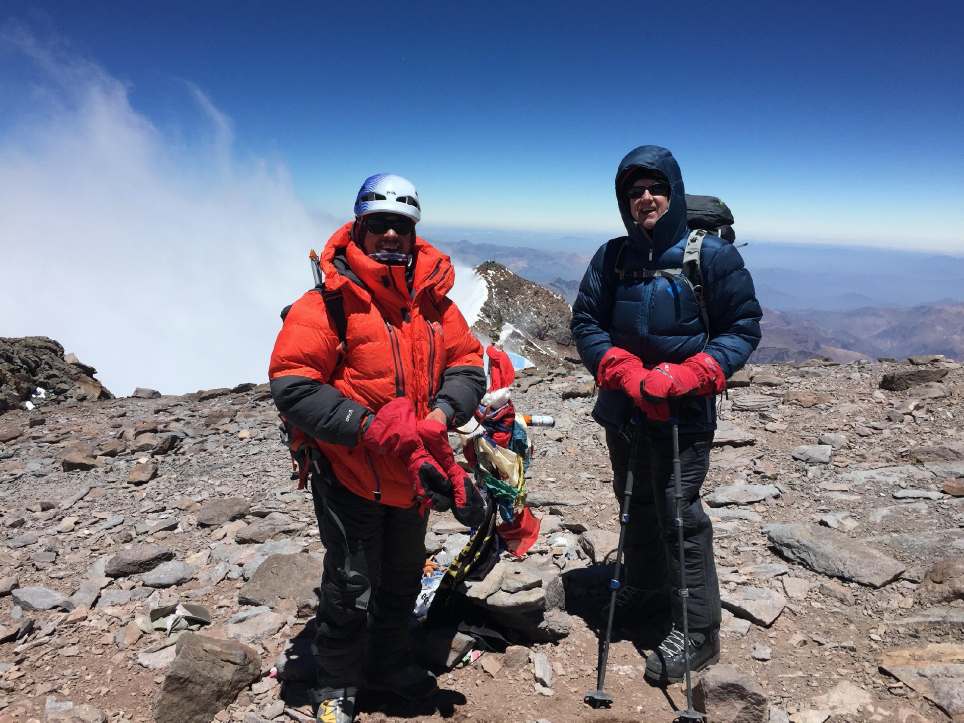 Aconcagua Polish Glacier Route Climbing