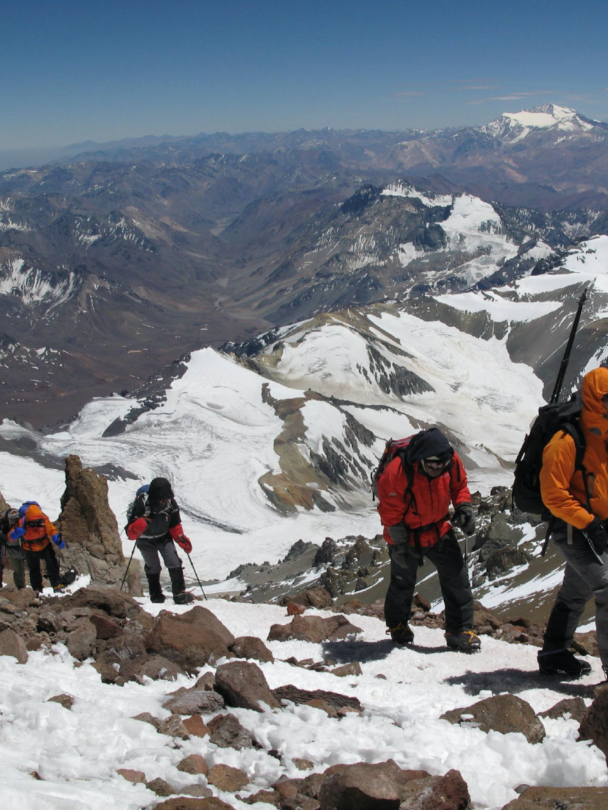 Aconcagua Polish Glacier Route Climbing