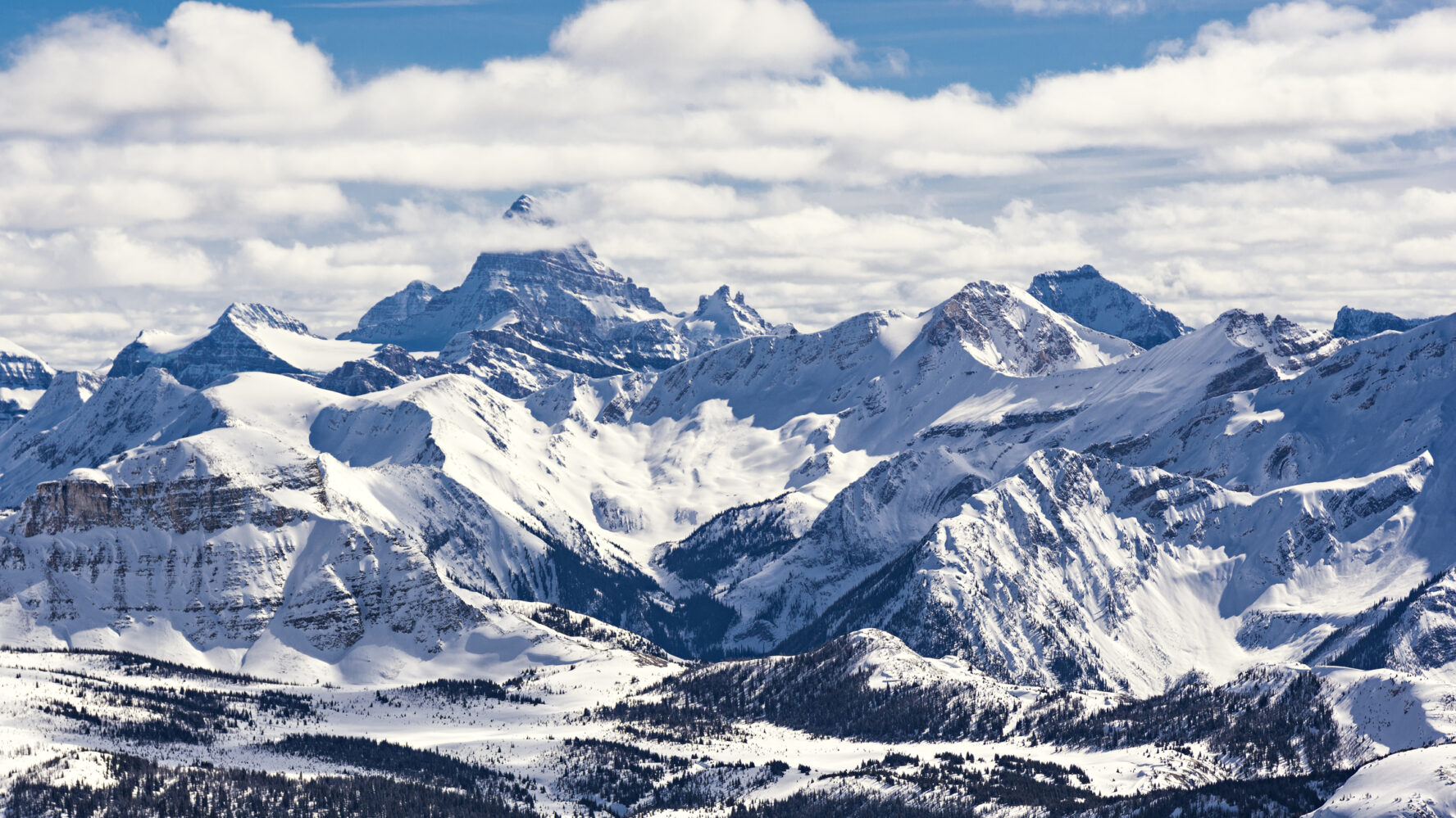Banff backcountry skiing