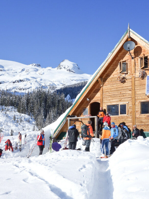 Burnie Glacier Chalet Backcountry Skiing