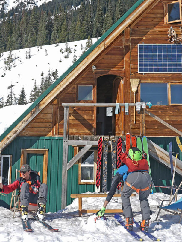 Burnie Glacier Chalet Backcountry Skiing
