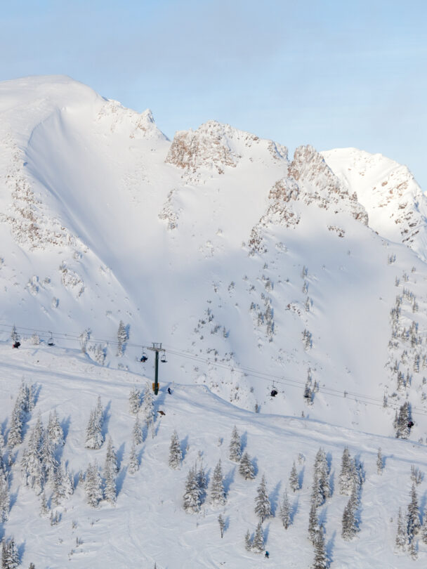 Getting ready to shred some backcountry powder