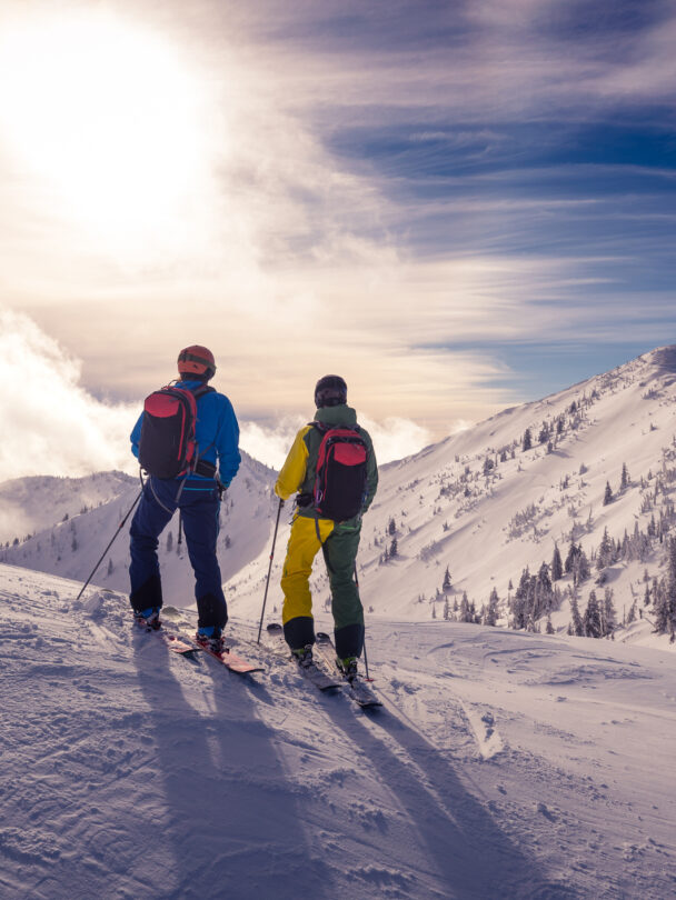 Icefields Parkway backcountry skiing