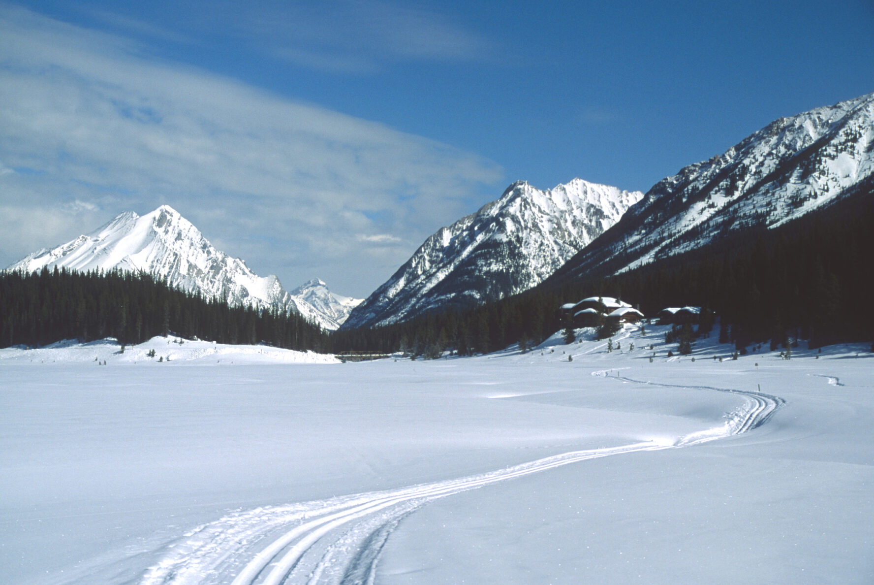 Kananaskis backcountry skiing