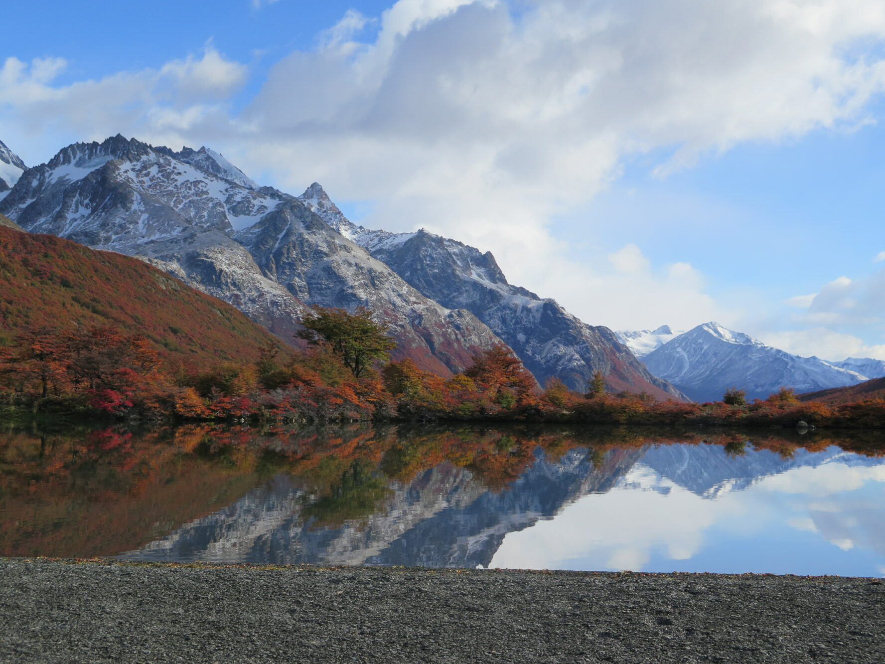 El Chalten Paso del Cuadrado hiking