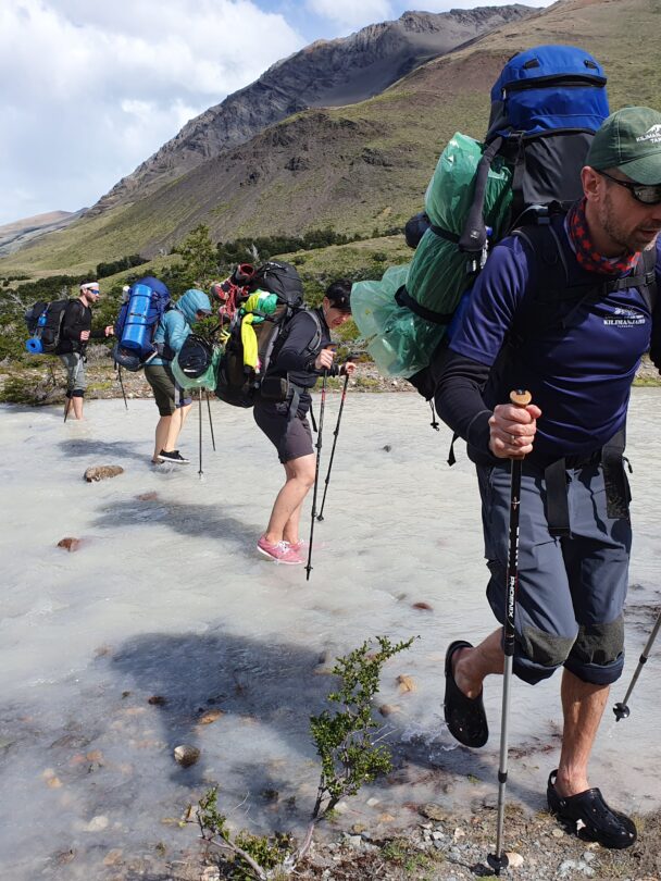 Hiking the Huemul Circuit, Ice Trek in El Chalten. Photo by Julian Lopez