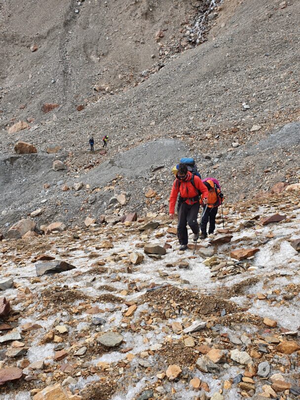 Hiking the Huemul Circuit, Ice Trek in El Chalten. Photo by Julian Lopez