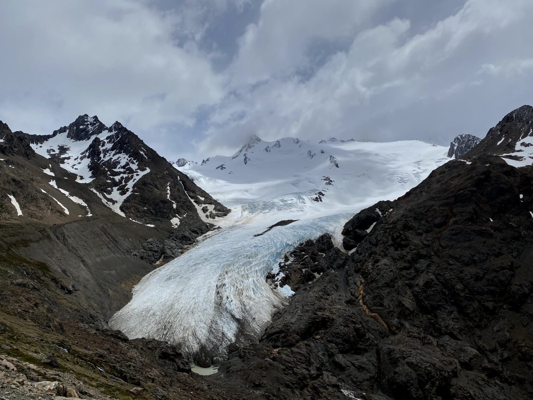 El Chalten Paso del Cuadrado hiking