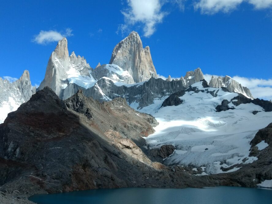 El Chalten Paso del Cuadrado hiking