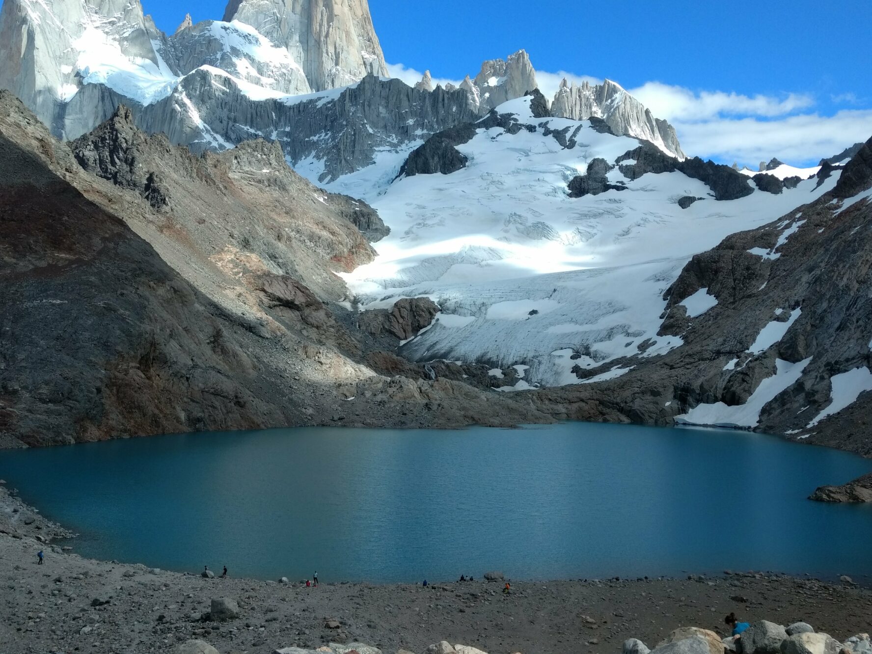 El Chalten Paso del Cuadrado hiking