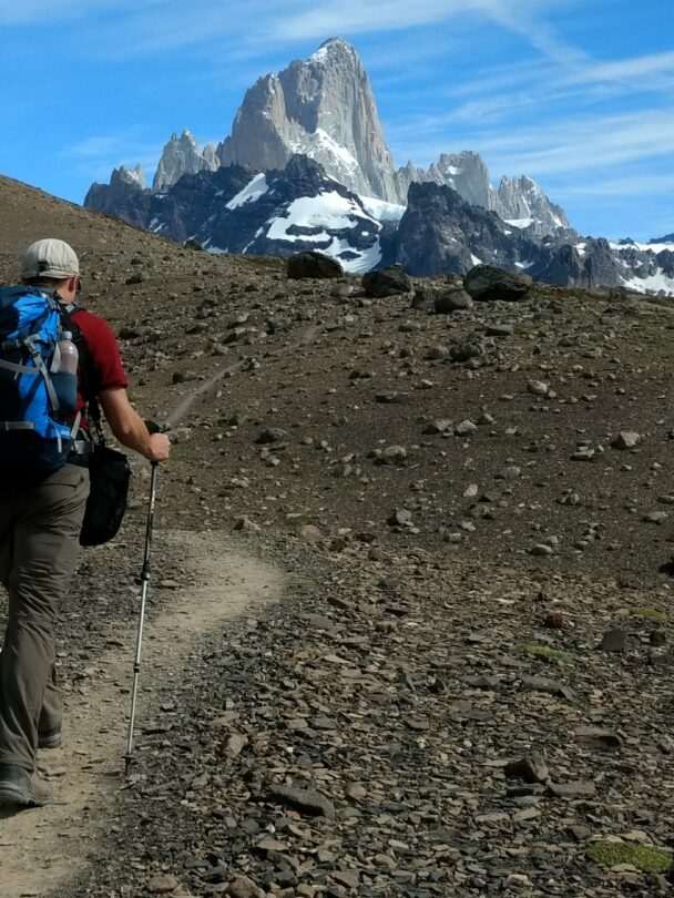 El Chalten Paso del Cuadrado hiking
