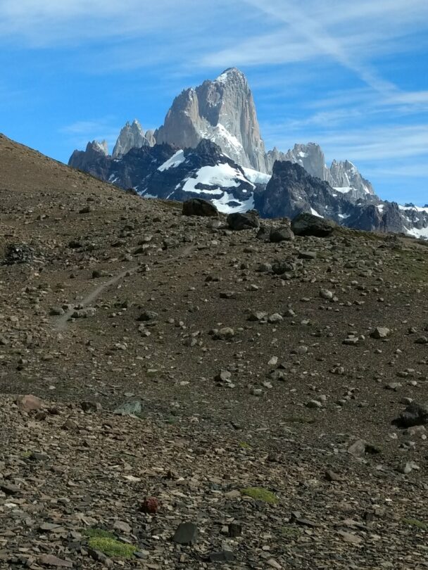 El Chalten Paso del Cuadrado hiking
