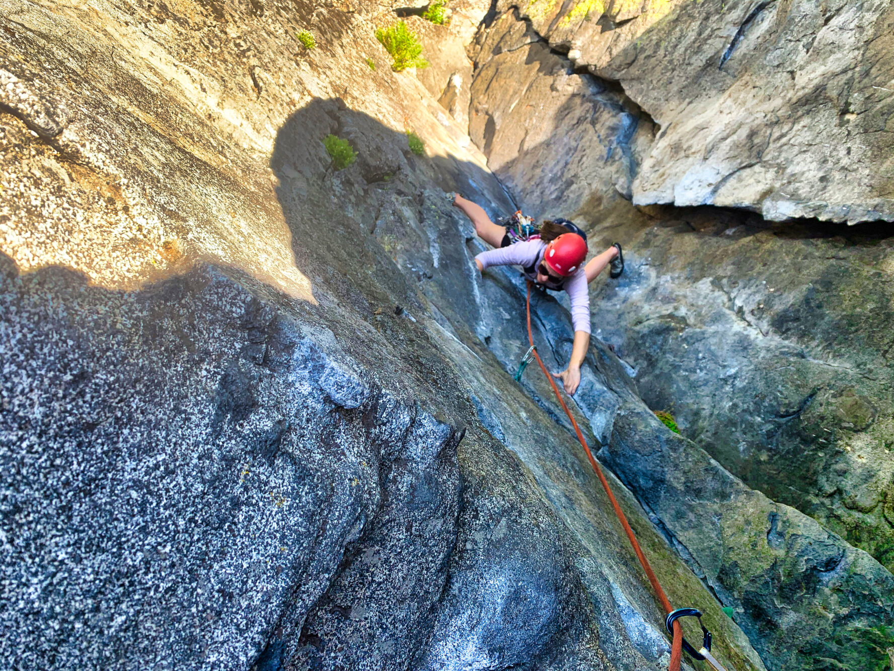 Washington rock climbing