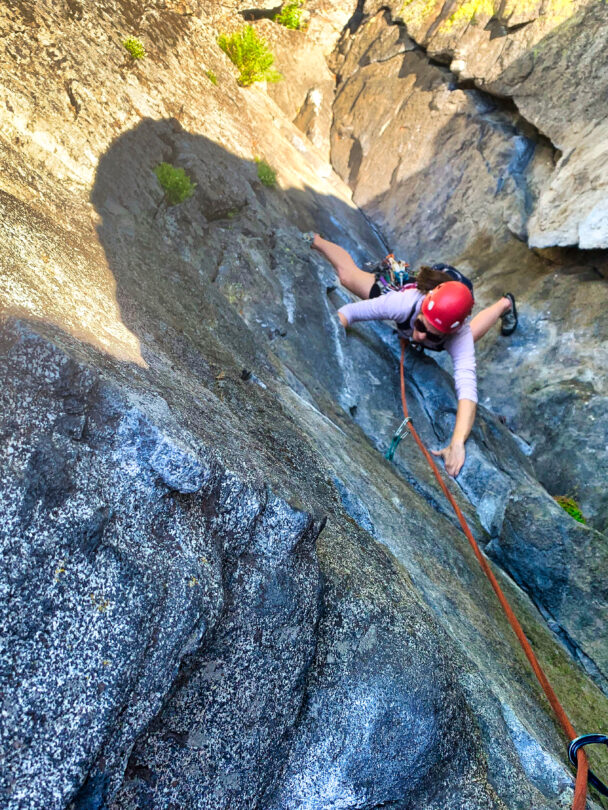 Washington rock climbing