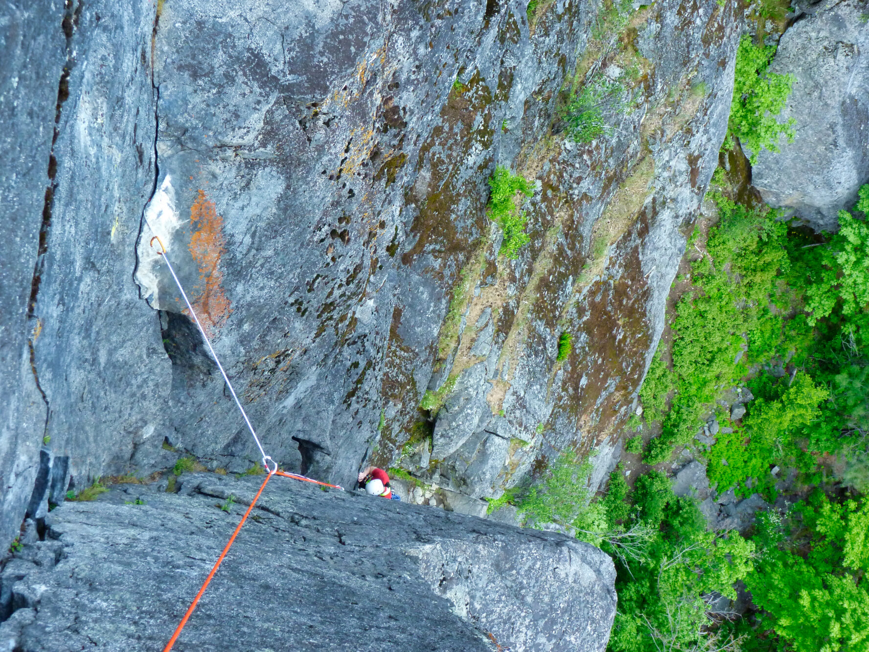Washington rock climbing