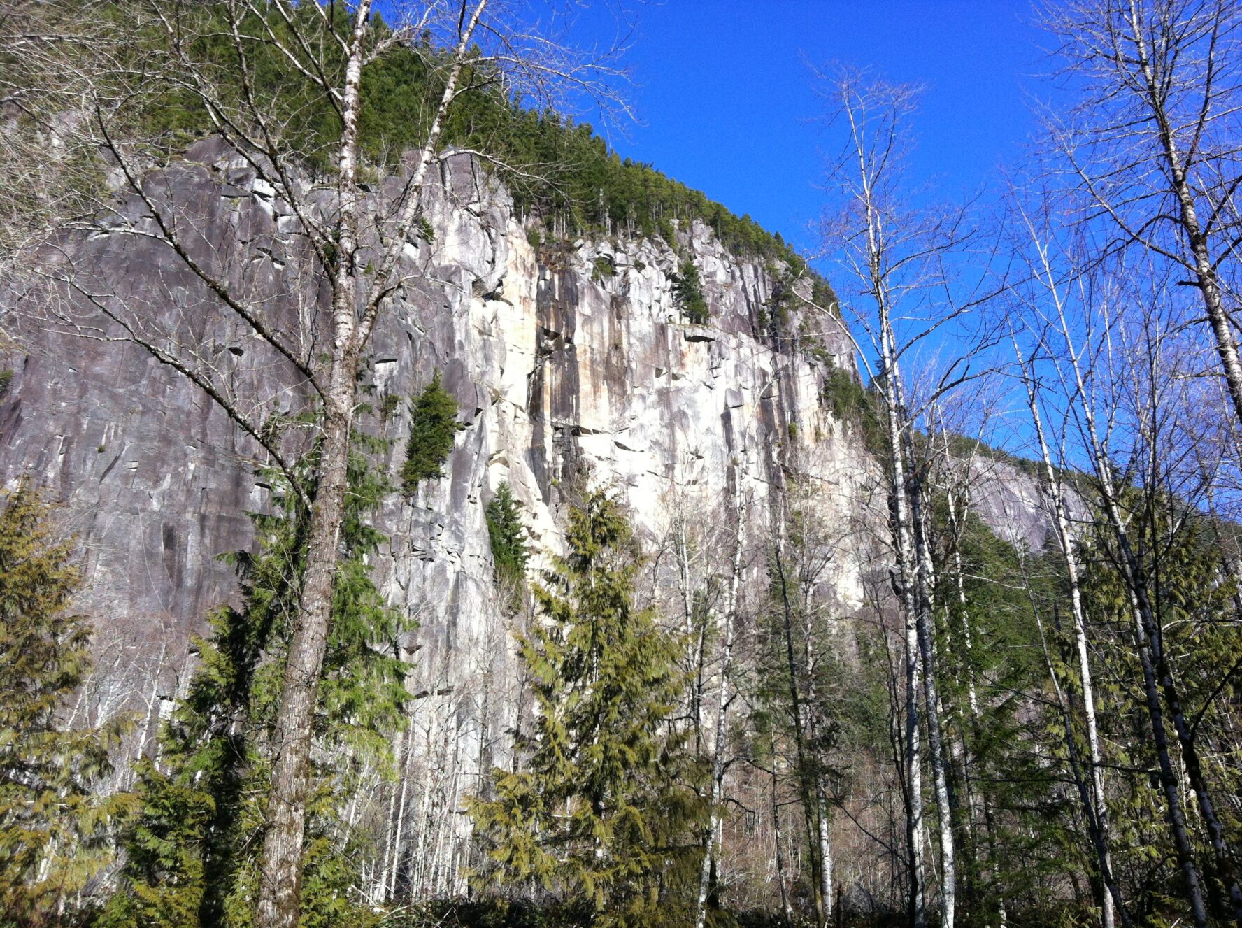 Washington rock climbing