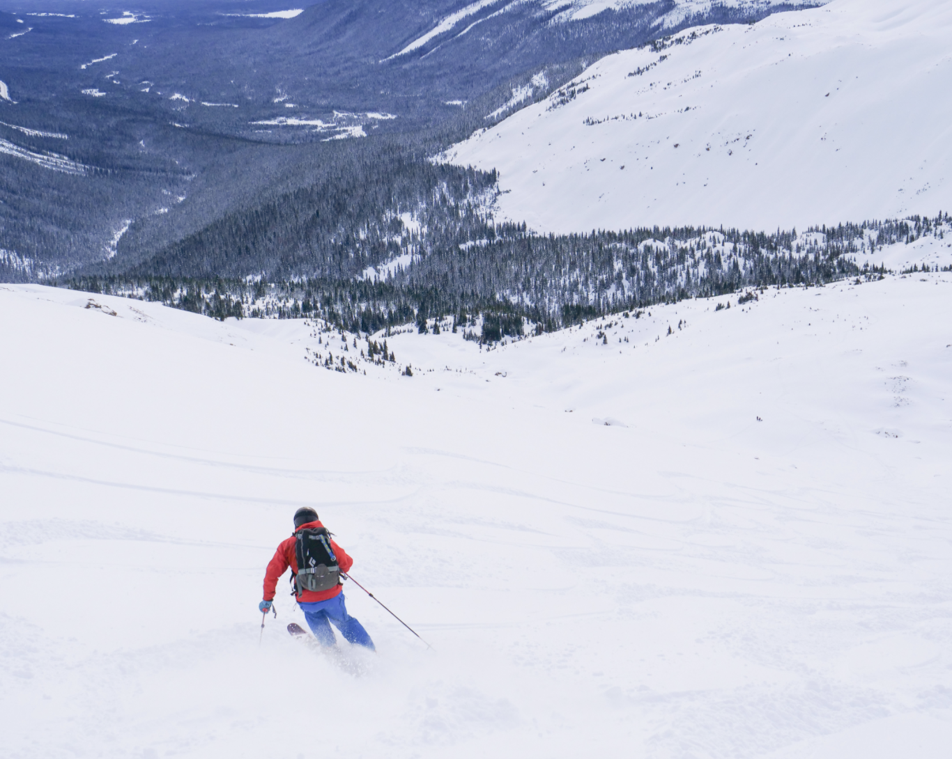 Golden Day Hits backcountry skiing