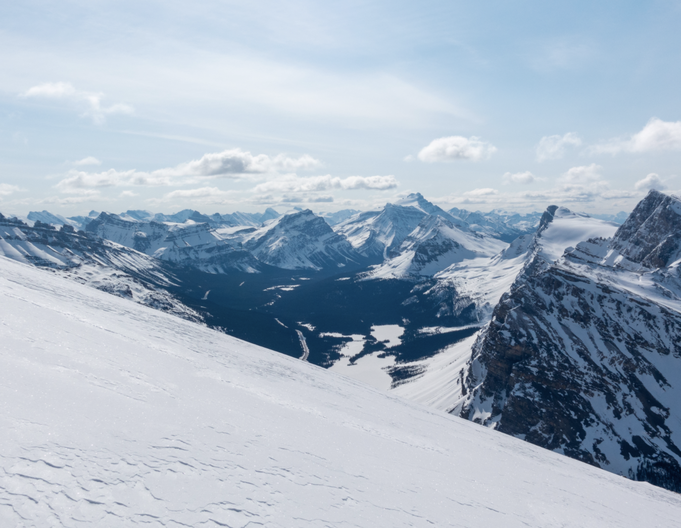 Golden Day Hits backcountry skiing