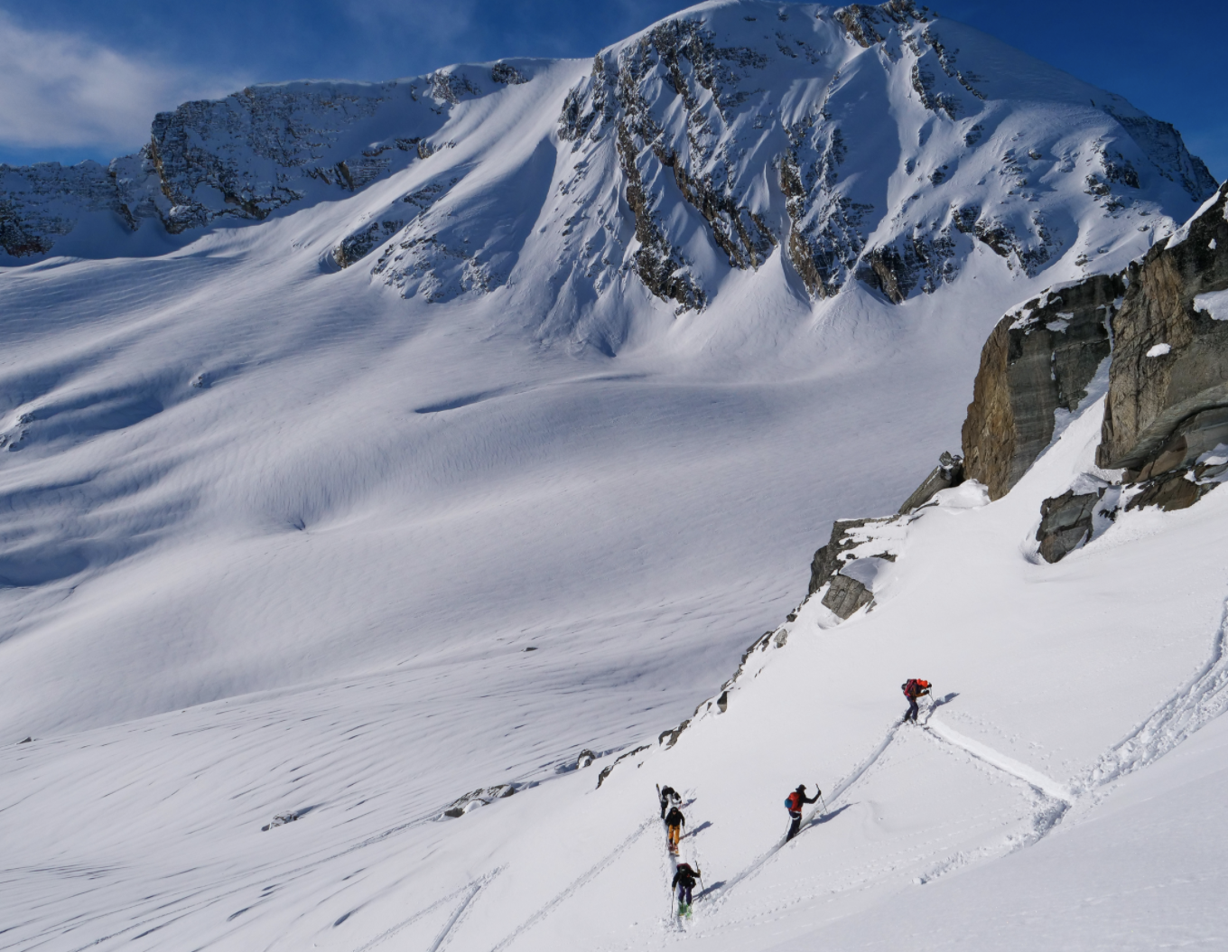 Golden Day Hits backcountry skiing