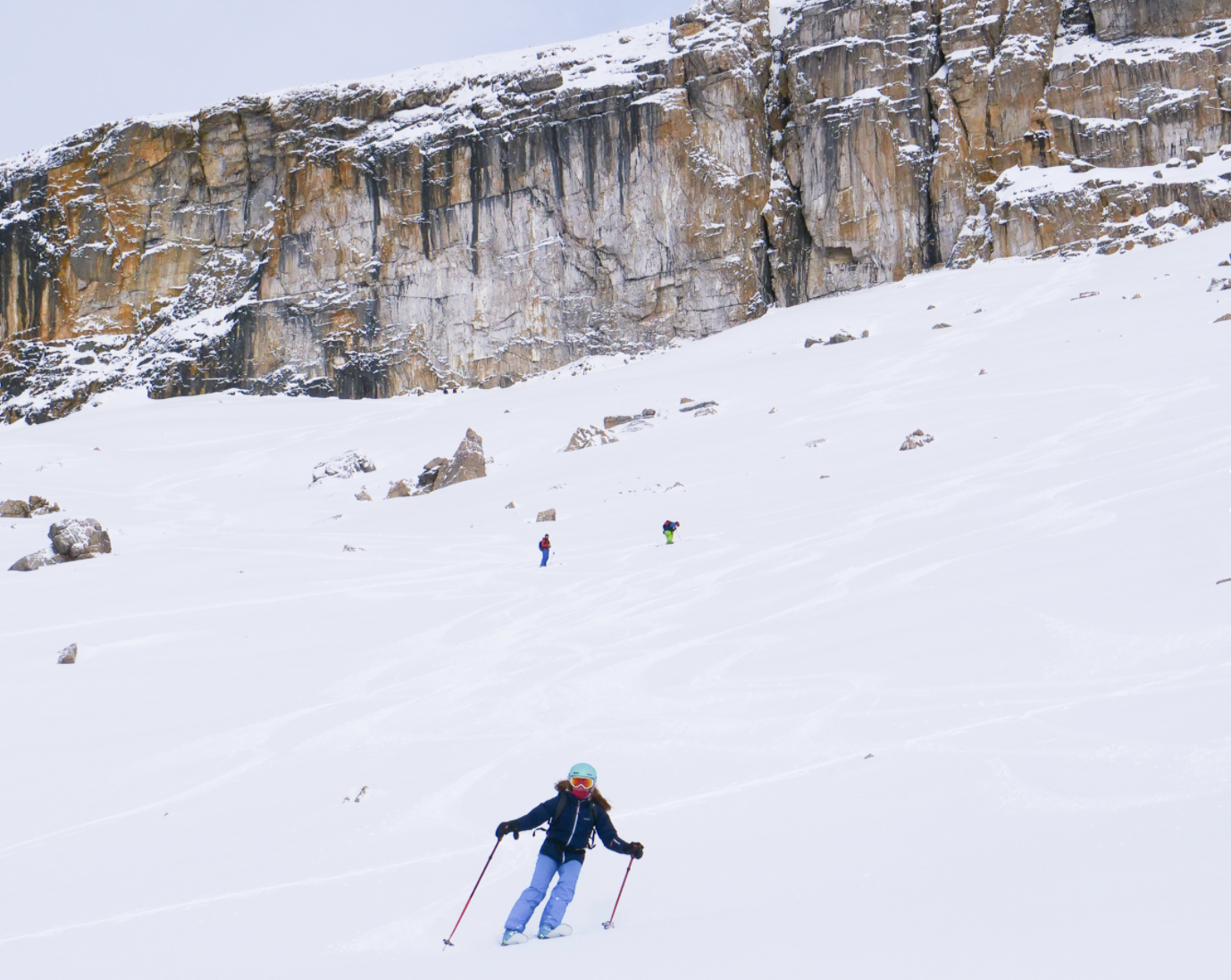 Golden Day Hits backcountry skiing