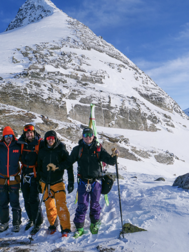 Golden Day Hits backcountry skiing