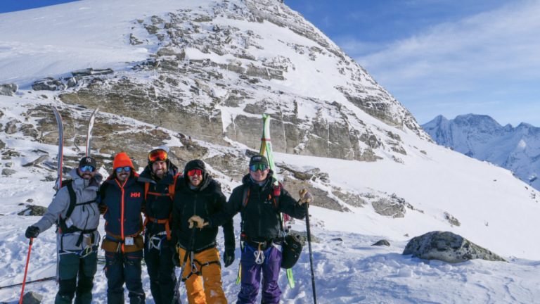 Golden Day Hits backcountry skiing