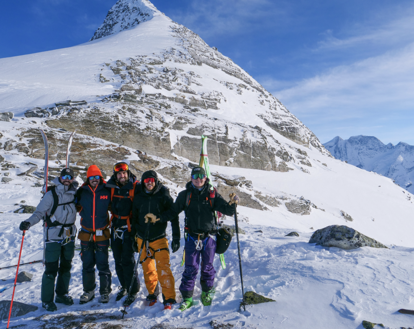 Golden Day Hits backcountry skiing