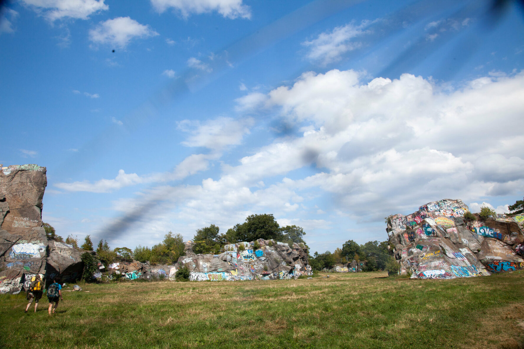 Quincy Quarries rock climbing