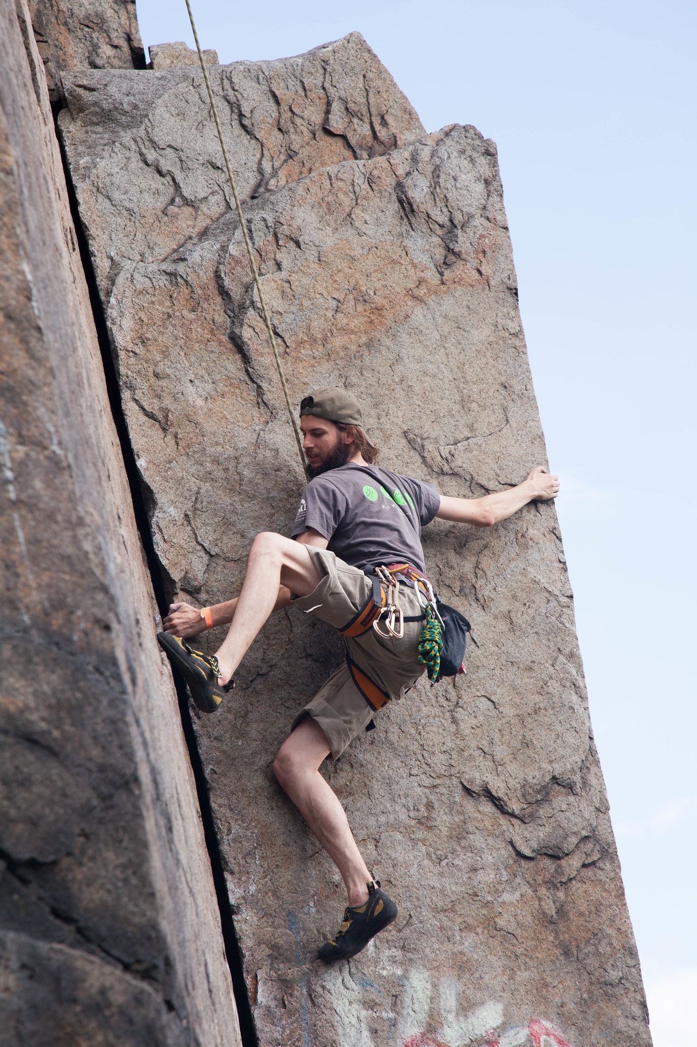 Quincy Quarries rock climbing
