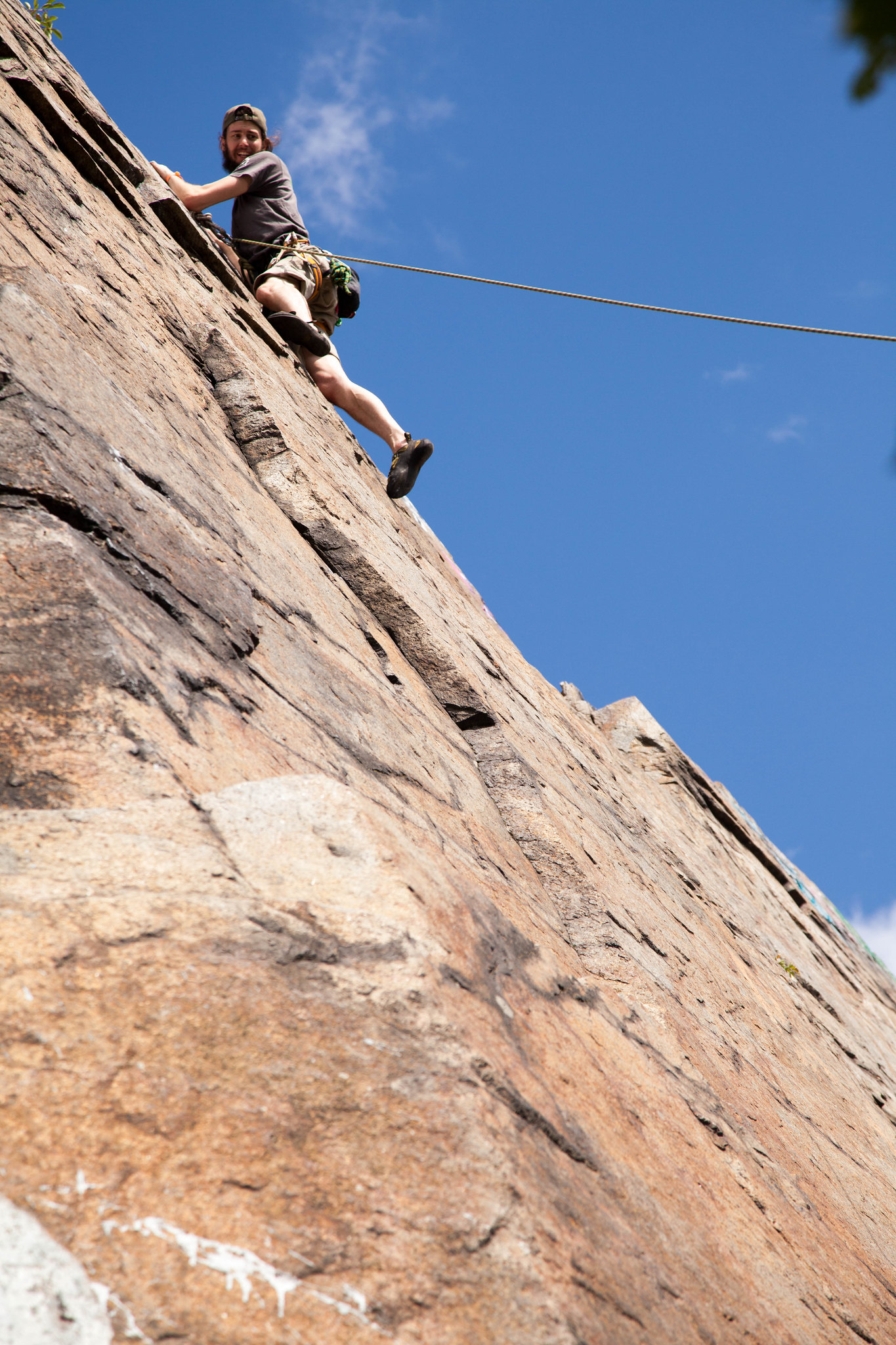Quincy Quarries rock climbing