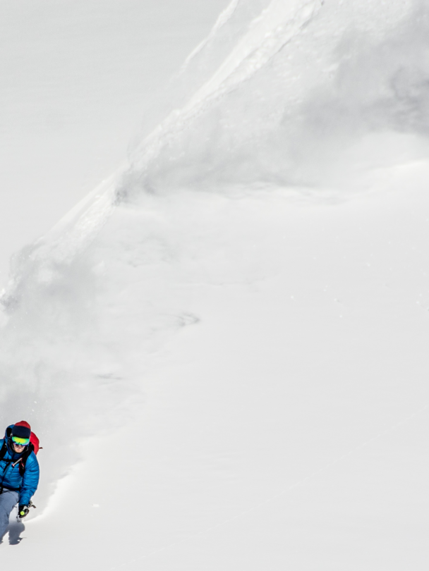 Sunrise Lodge backcountry skiing