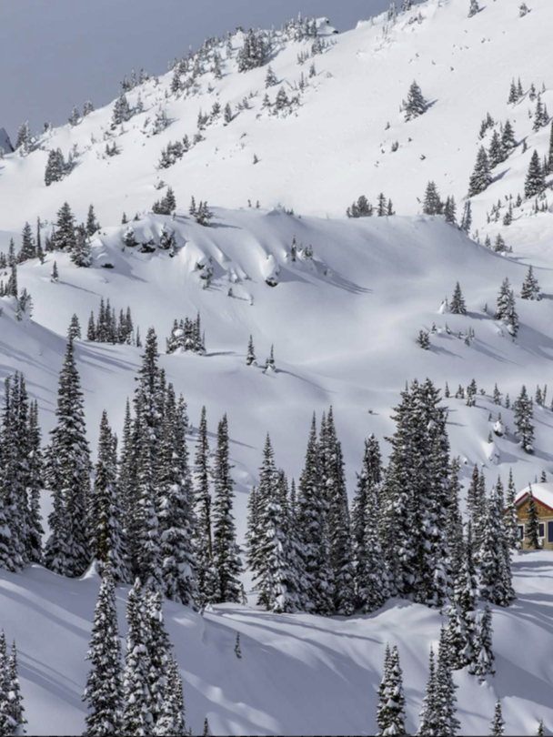 Sunrise Lodge backcountry skiing