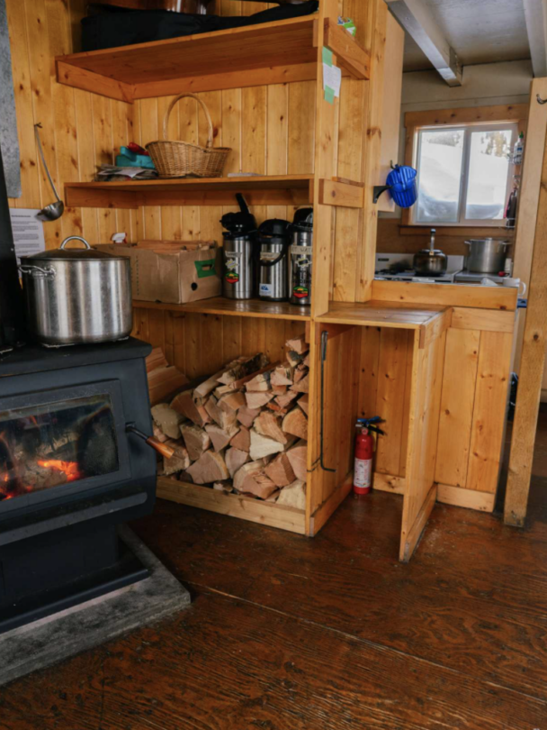 Vista Lodge backcountry skiing